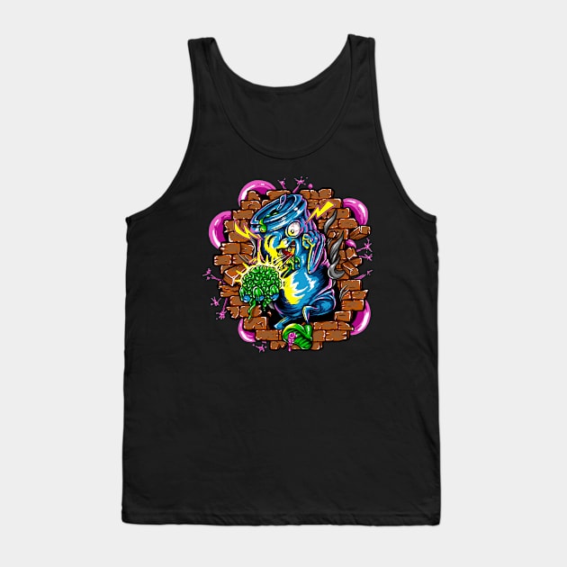 Power Brain Tank Top by VicInFlight